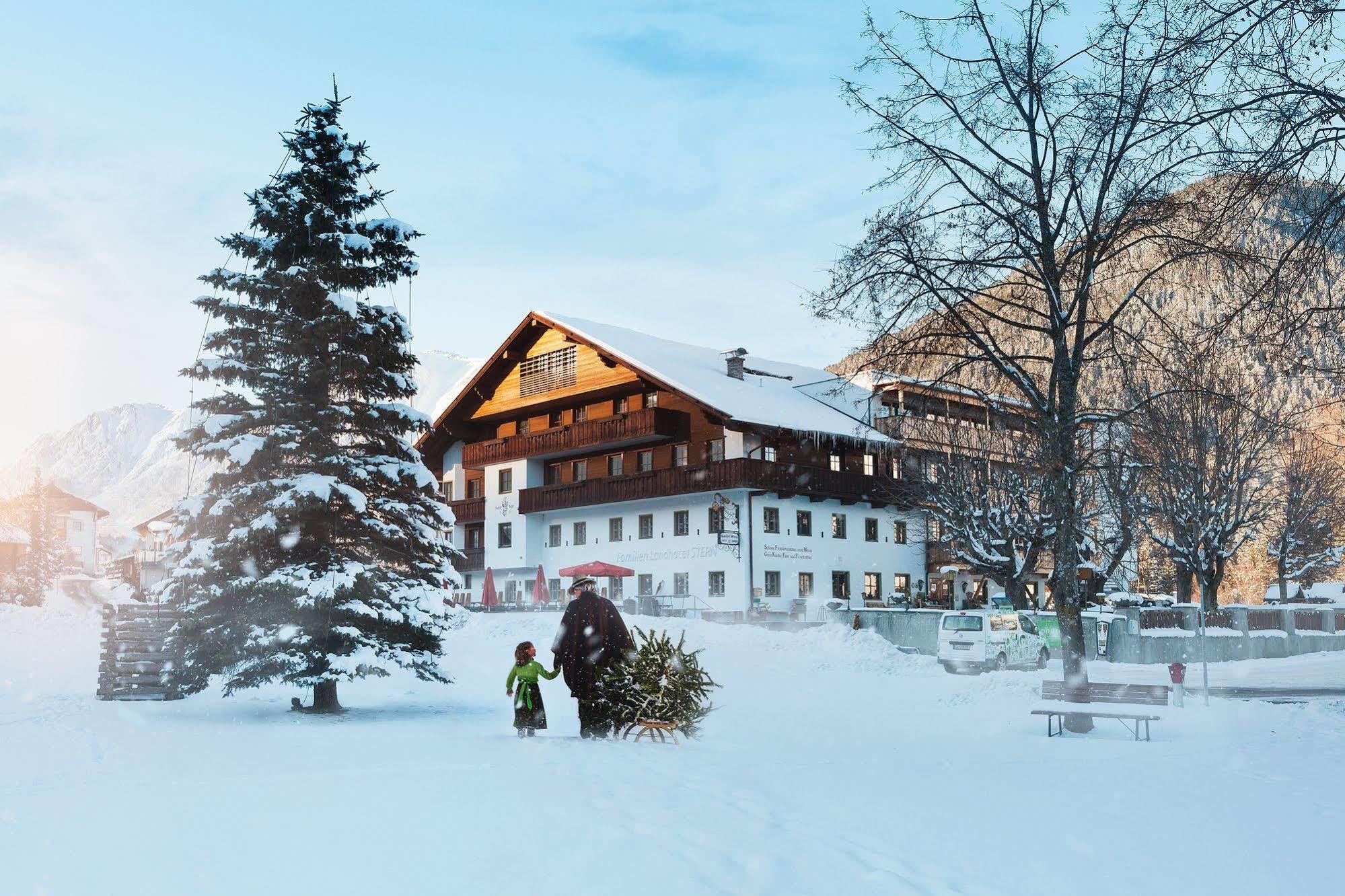 Der Stern - Nachhaltiges Wirtshaus Und Landhotel Seit 1509 Obsteig Bagian luar foto